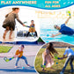 Refresh Sports Knee Hockey Sticks Set For Kids - Hockey Gifts For Boys & Girls All Ages - 2 Mini Sticks & 2 Street Balls For Beach Games