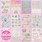 Horizon Group USA Kawaii Sticker Pack - 1500+ Cute Hello Kitty & Friends, Paper, Ideal Gifts for Kids & Teens