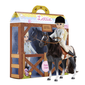 Lottie Pony Club Doll With Horse