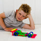 Plus Plus - Open Play Set - 7,000 Piece In Storage Tub - Basic, Neon, & Pastel Color Mix - Construction Building Stem Toy, Interlocking Mini Puzzle Blocks For Kids