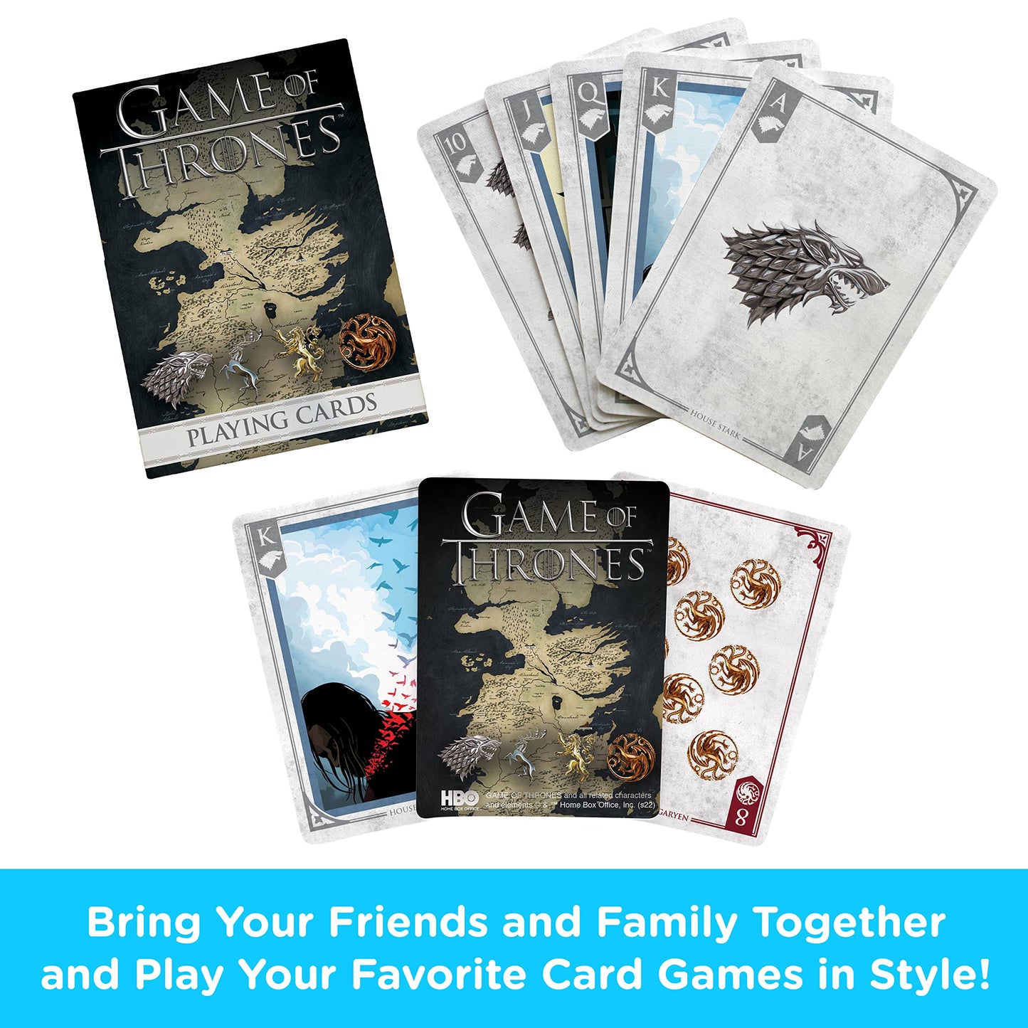 Aquarius - Games Of Thrones Playing Cards
