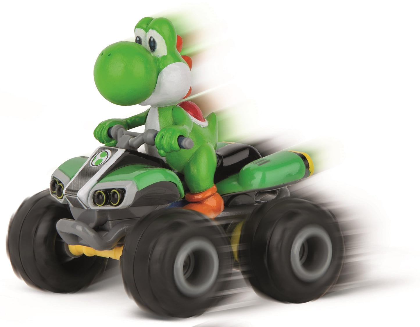 Carrera RC Nintendo Mario Kart Quad 1:40 Scale 2.4 GHz Mini Collectible Radio Remote Control Toy Car Vehicle - Yoshi