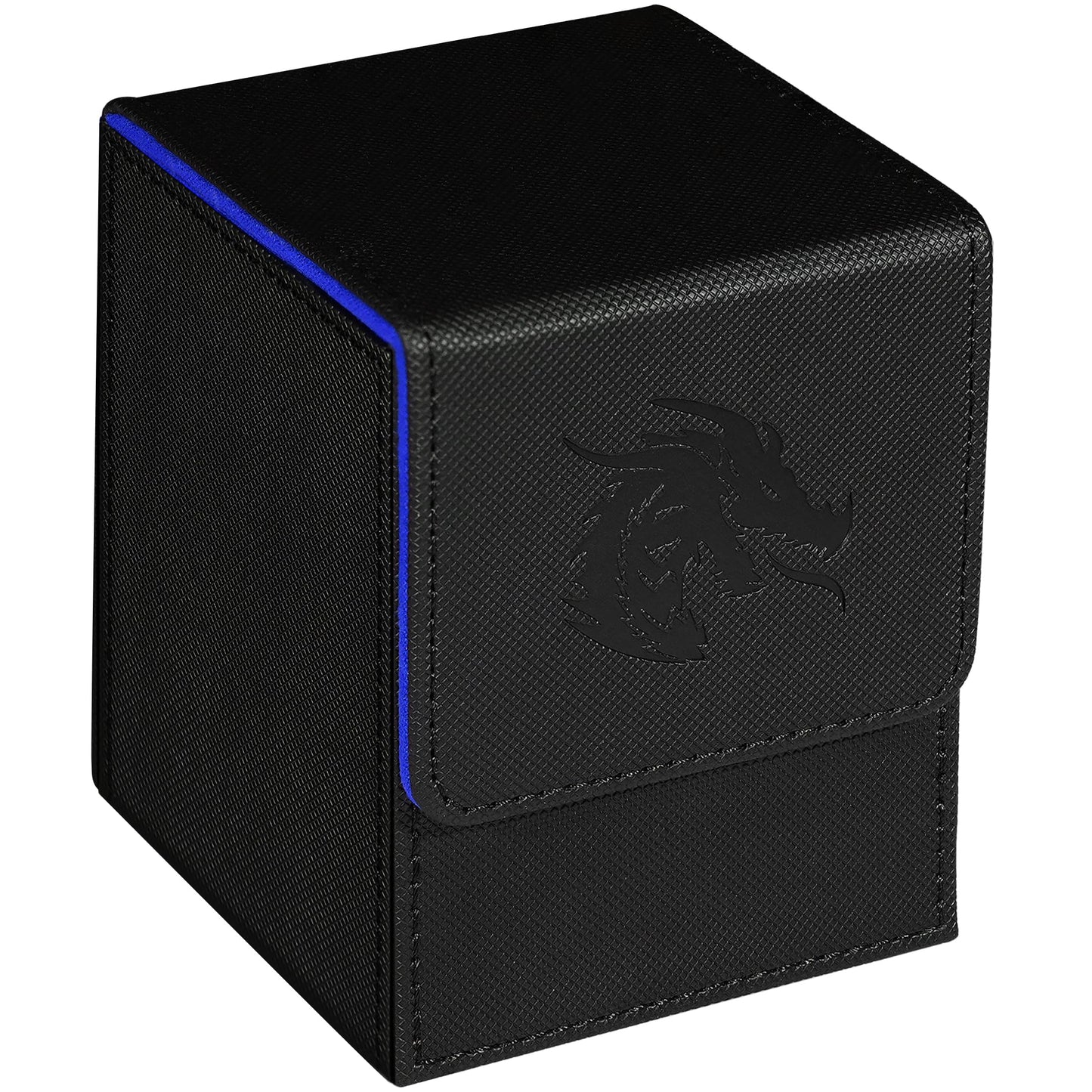 Artboutiq Game Card Deck Box For Commander Deck Box With 2 Dividers, Card Storage Box Fits 100+ Single Sleeved Cards, Pu Leather