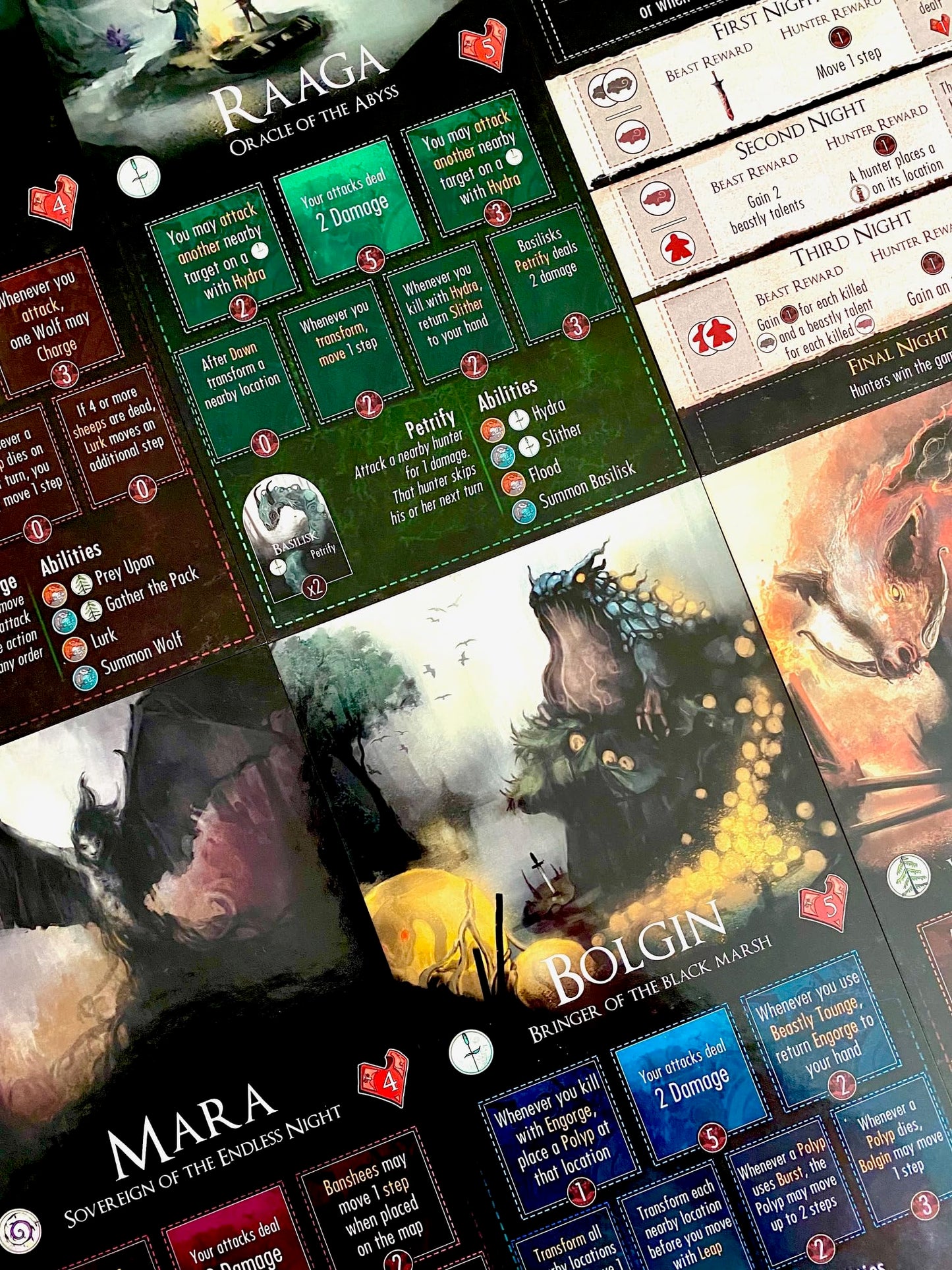 Pegasus Spiele Beast Board Game US Edition - Multicoloured Cardboard, Model 237491