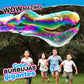 Wowmazing Giant Bubble Wands Kit: (4-Piece Set) | Incl. Wand, Big Bubble Concentrate And Tips & Trick Booklet | Outdoor Toy For