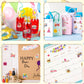 Linaye 24 Sheets Happy Birthday Stickers For Kids Adults 730 Counts Birthday Stickers Small Large Stickers For Birthday Party, B