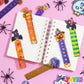 JOYIN 144 PCS Halloween Bookmark Rulers Party Favor Pack (6 Designs) with Halloween Themed Prints for Holiday Decorations, Goodi