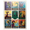 MyPuzzle.com Vintage National Parks 100-Piece Jigsaw Puzzle - Multicolor Cardboard Edition 1
