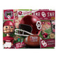 YouTheFan NCAA Oklahoma Sooners 500-Piece Retro Puzzle, Team Colors, Cardboard, One Size, Model 0950233