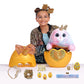 Rainbocorns Epic Golden Egg By Zuru (Seal), Girls Toy Includes Stuffed Animal With 25+ Golden Surprises, With Rings, Stickers, Bows, And More - Girls Gift Idea