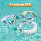 Inflatable Pool Floats With Glitters 32.5'(3 Pack), Pool Floaties Tubes For Swimming Kids Adults Beach Outdoor Party Supplies