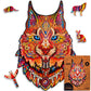 Unidragon Original Wooden Jigsaw Puzzles - Gentle Lynx, 297 Pcs, King Size 10.6'X16.1', Beautiful Gift Package, Unique Shape Best Gift For Adults And Kids