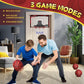 Hoperock Indoor Basketball Hoop, Over The Door Mini Basketball Hoops For Kids, With Led Light And Scoreboard, Birthday Gifts For 5 6 7 8 9 10 11 12 Years Old Boys Girls, Sports Toys