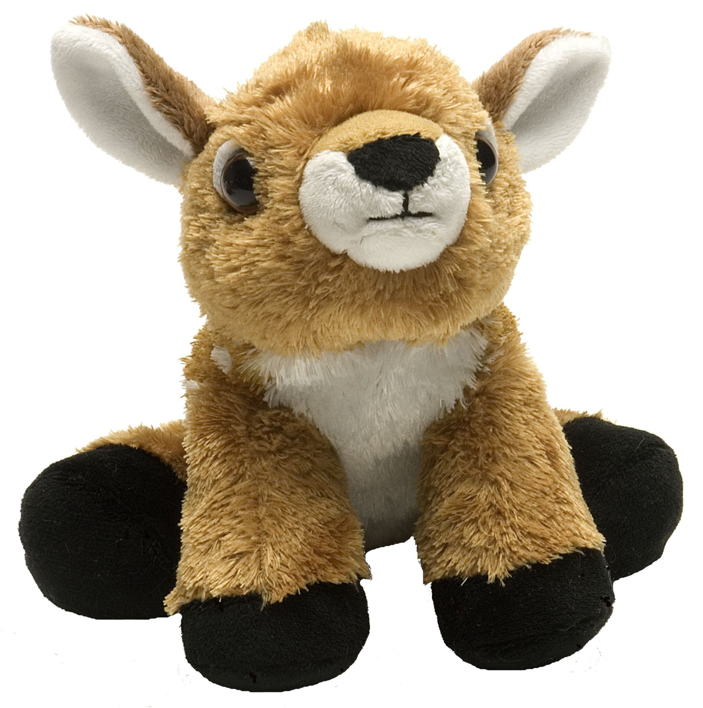 WILD REPUBLIC Fawn Plush Toy, 7" Stuffed Animal, Hug’Ems, Polyester, Model 16270