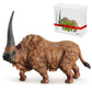 Gemini&Genius Ancient Rhino Action Figure Toy, Siberian Unicorn Rhinoceros Toy Figurine Wild Animal Toy, Elasmotherium Animal Toy, Gift, Collection, Display For Kids Collectors