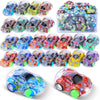 Derte 45 Pieces Mini Pull Back Cars For Kids Racing Vehicles Toys Bulk With Storage Box Party Favor Supplies Classroom Prizes Tr