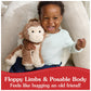 GUND Cozys Collection Monkey Plush Stuffed Animal, Brown, 10", High Quality Material, Ideal for Ages 1 and Up