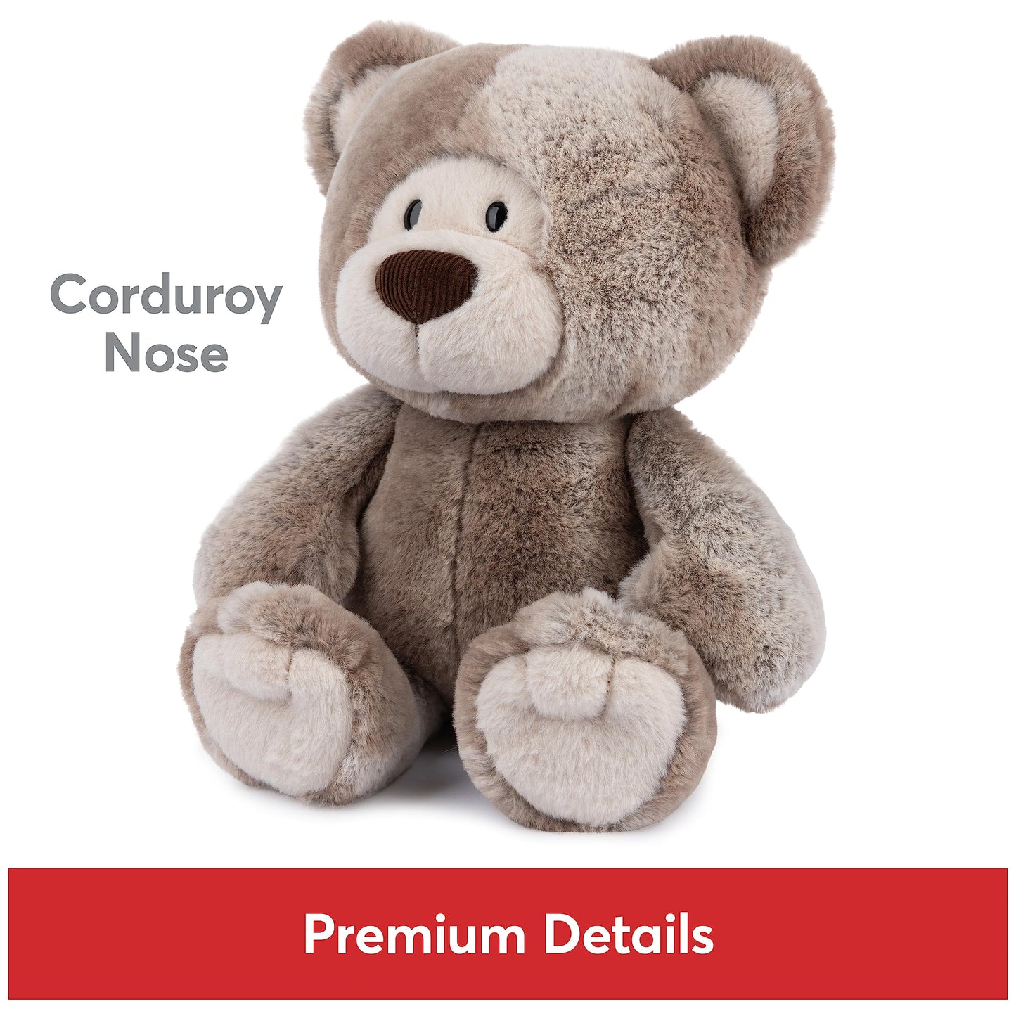 GUND Mukki Teddy Bear, 10" Premium Plush Stuffed Animal, Brown/Cream, Ages 1+