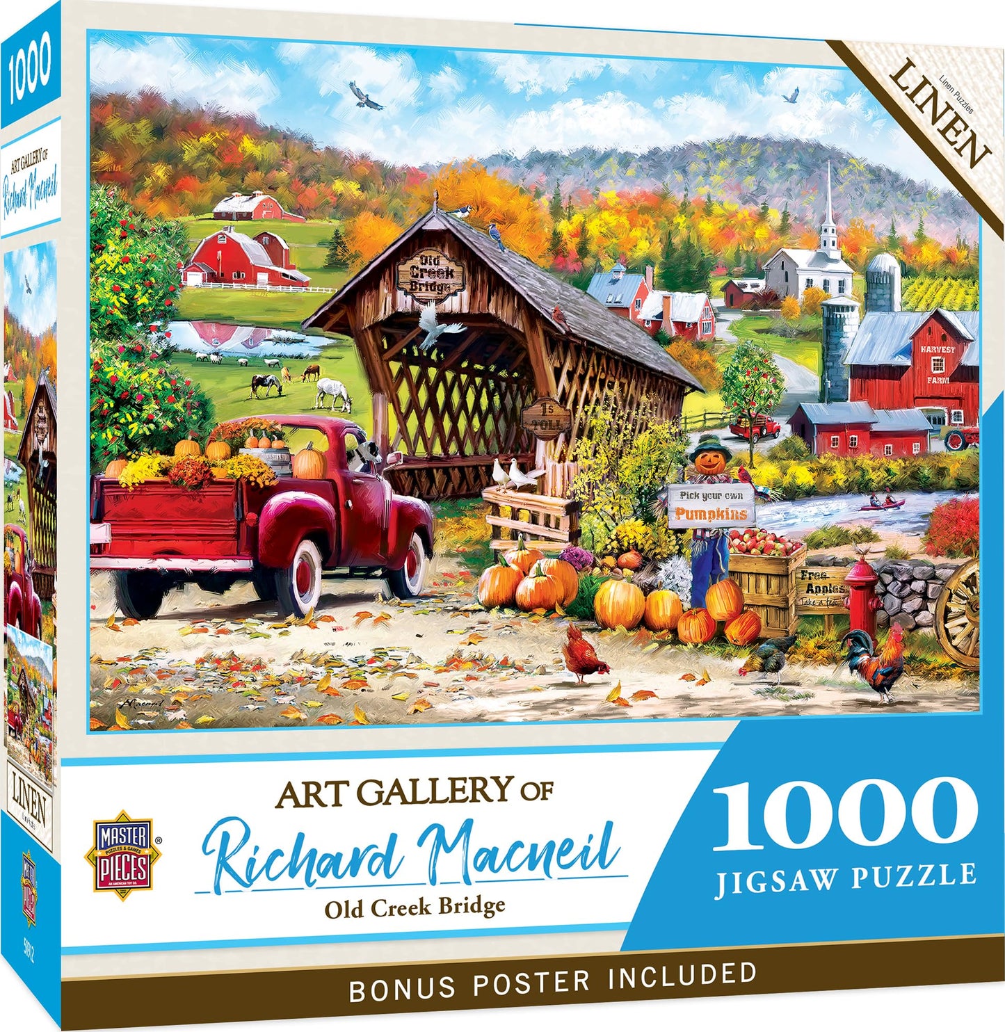 Old Creek Bridge 1000 Pc