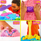 Slimysand By Horizon Group Usa, 3 Lbs Of Stretchable, Expandable, Moldable Cloud Slime, Non Stick, Slimy Play Sand In A Resealable Bag, Pink- A Sensory Activity