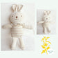 JOHN N TREE Organic Cotton Baby Doll, 15.7" Attachment Toy, 100% Organic Material, Pillow Buddy for Infants