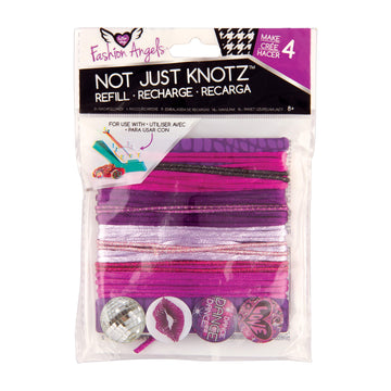 Fashion Angels 11875 Not Just Knotz Refill Pack Dance Toy, Color, Multicolor, Pack of 1