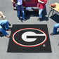 Fanmats NCAA Novelty Starter Mat Size: 5 x 6, NCAA Team: Georgia - G Logo on Black