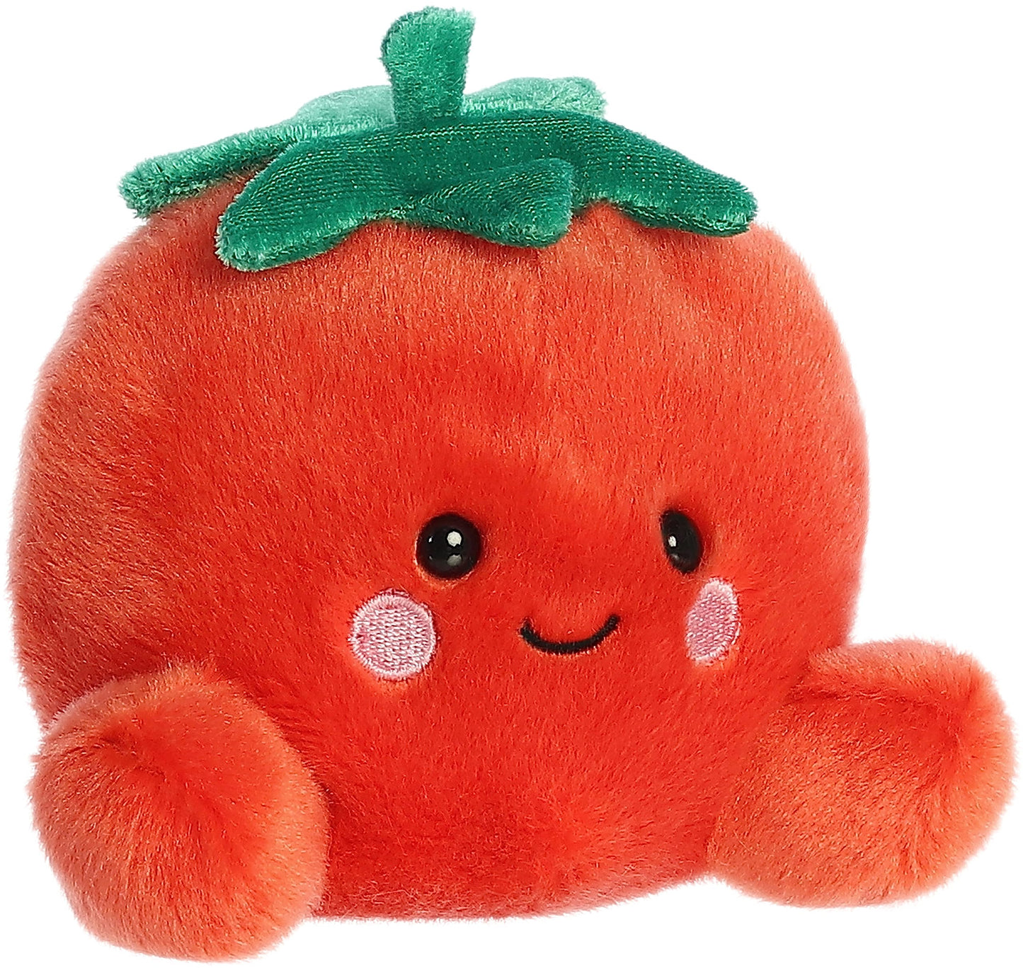 Aurora® Adorable Palm Pals™ Boyd Tomato™ Stuffed Animal - Pocket-Sized Play - Collectable Fun - Red 5 Inches