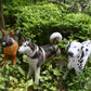 Jet Creations Inflatable Dog 3-Pack - Husky, Dalmatian & Shepherd - 30" Tall - Vinyl Halloween Decorations for Ages 3+