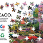 Ceaco - David Maclean - Colorful Lombard Street - 1000 Larger Sized Piece Jigsaw Puzzle