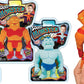 JA-RU Squishy Monster 6 Inch (3 Stretchy Toys Assorted) Stretch Action Figures & Bendy Toys for Kids. Stress Relief Fidget Toys.