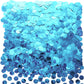 Light Blue Foil Metallic Round Table Confetti Decor Under the Sea Baby Shower Birthday Party Circle Dots Mylar Table Scatter Con