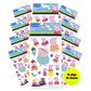 Trends International Peppa Pig - Standard 4 Sheet 10Count Bundle