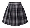 Beautifulfashionlife Women`S High Waisted A Line Skirts Costumes (4Xl, Grey Mixed Purple)