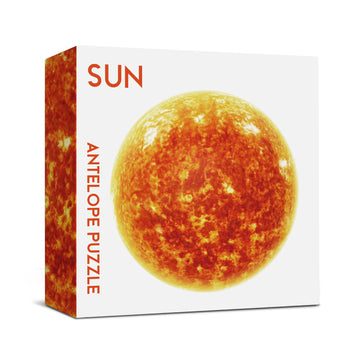 Antelope - 1000 Piece Puzzle For Adults, Space Sun Jigsaw Puzzles 1000 Pieces, Telescope Planet Close-Up Round Puzzle, High Resolution, Matte Finish, No Dust Space Puzzle