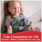 Gund Bootsie English Blue Kitten Plush Toy, Premium Cat Stuffed Animal For Ages 1 And Up, Gray, 9