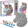 MindWare 13818689 PYO Paint Your Own Unicorn Stepping, Natural Stone, 10    x 9   