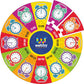 Webby Time Wooden Round Shape Jigsaw Floor Puzzle, 13 Pcs3 8 Yrs For Kids