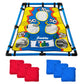 Franklin Sports Kids Bean Bag Toss - 5 Hole Bean Bag Toss Game With (4) Bean Bags - Portable Indoor + Outdoor Target - 31' X 33'