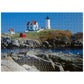 Mypuzzle Nubble Lighthouse At Cape Neddick, York Beach, Maine, Usa - Premium 500 Piece Jigsaw Puzzle For Adults