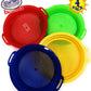 Matty'S Toy Stop Sand Sifter Sieves For Sand & Beach (Red, Blue, Yellow & Green) Complete Gift Set Bundle - 4 Pack (8.75'' X 9.7