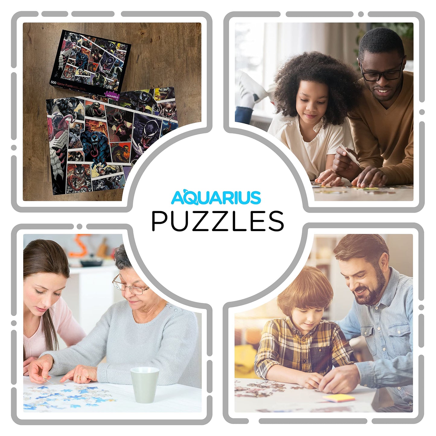 Aquarius Marvel Venom Puzzle (500 Piece Jigsaw Puzzle) - Glare Free - Precision Fit - Officially Licensed Marvel Merchandise & Collectibles - 14X19 Inches