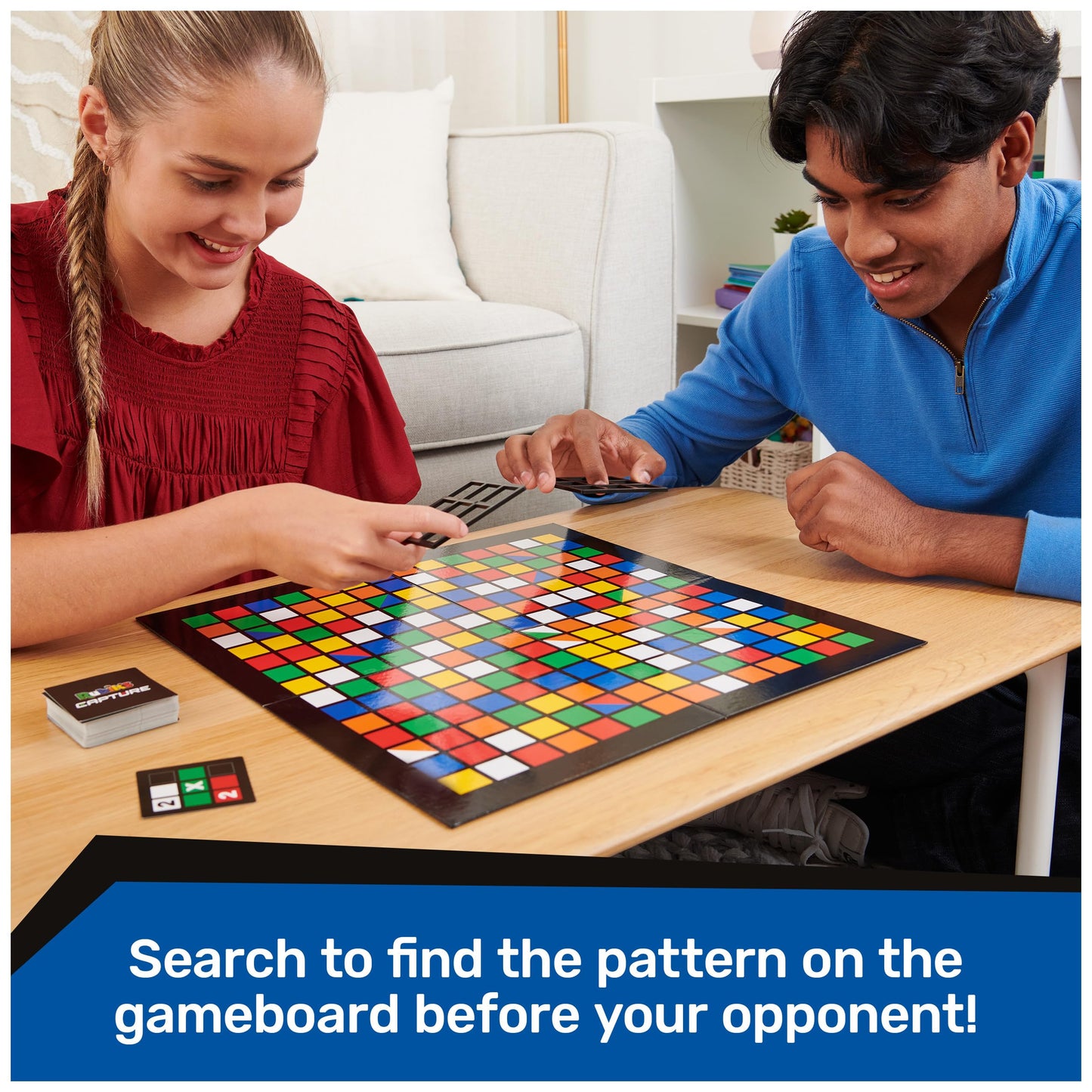 Rubik's Capture Classic Puzzle Strategy Game for Ages 8+, Plastic, Model 6063263