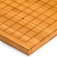 Yellow Mountain Imports Bamboo Go Game Set - Etched Reversible 19x19/13x13, Double Convex Stones, Bamboo Bowls, Brown, Model YN-TB003-A_FX