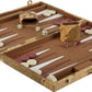 Bello Games New York Backgammon Set 18" - Faux Leather, Large, Model 1925