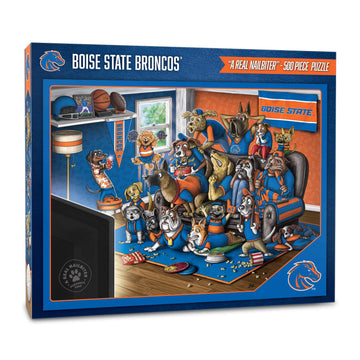 Youthefan Ncaa Boise State Broncos Purebred Fans 500Pc Puzzle - A Real Nailbiter