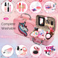 HERAPFANN Kids Washable Makeup kit for Girl - Kids Makeup Kit Toys for Girls Little Girls Makeup Kit, Toddler & Non-Toxic Make U