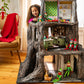 The Elf on the Shelf Elf Mates Toy Maker - Black Hair Doll with Scarf & Earmuffs - Enchanted Forest Edition for Ages 3+