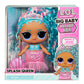 LOL Surprise Big Baby Hair Large 11 Splash Queen Doll w/ 14 Surprises Including Shareable Accessories & Blue Pink Hair & Dress,