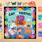 Mudpuppy Cat-Tastic! Board Game for 2-4 Players, Teaches Cat Care Skills, Multicolor, Model 9780735365377, Ideal for Ages 6+